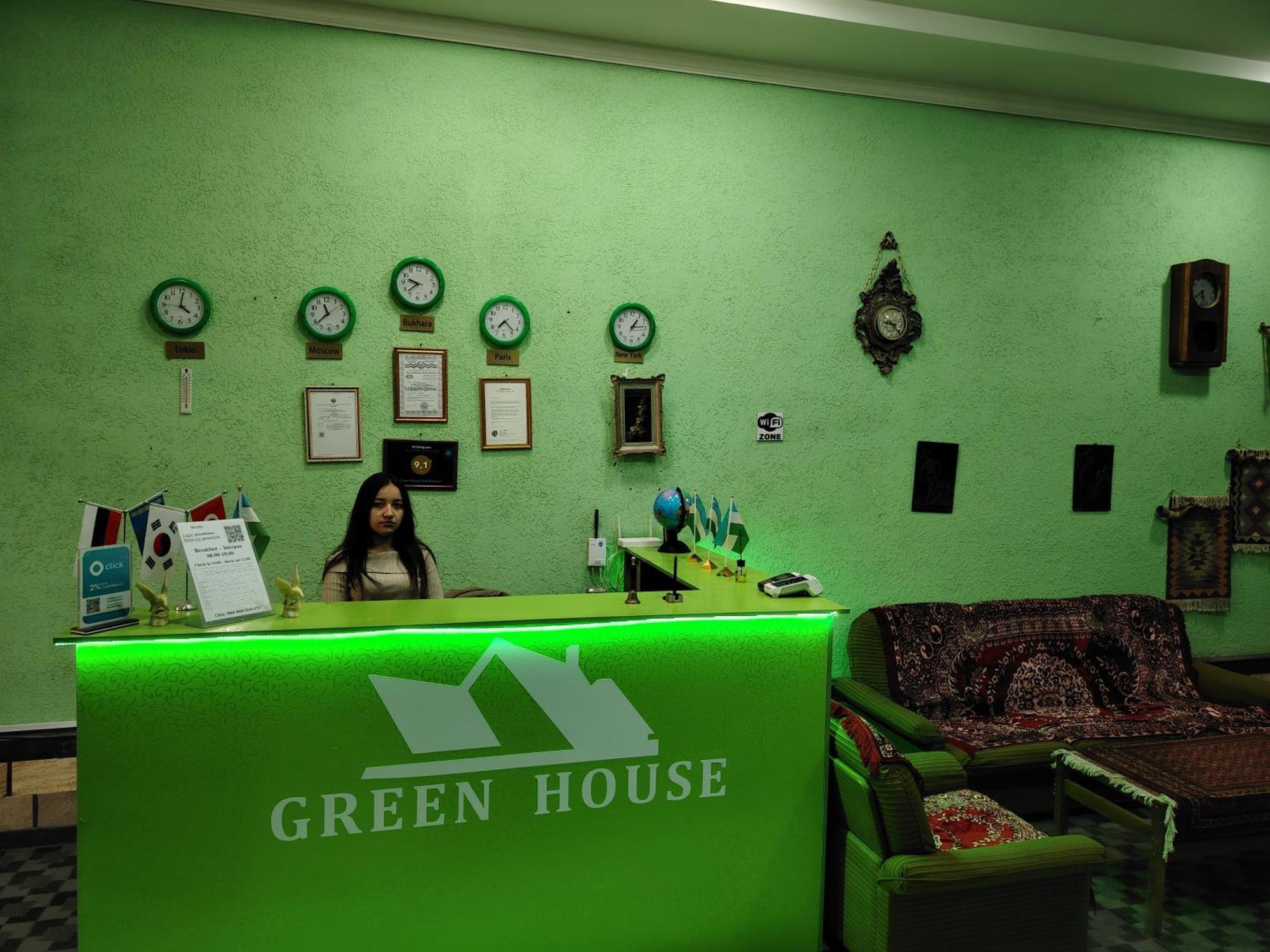 Green House Hotel & Hostel Бухара Экстерьер фото